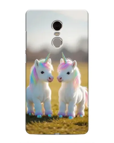 Чехол для Xiaomi Redmi Note 4 с картинкой «Пара единорогов» Чехол для Xiaomi Redmi Note 4 с картинкой «Пара единорогов»