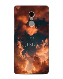 Чохол для Xiaomi Redmi Note 4 з картинкою «Сяйво Імені Jesus»