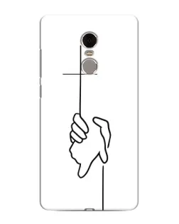 Чохол для Xiaomi Redmi Note 4 з картинкою «Рука тримає»