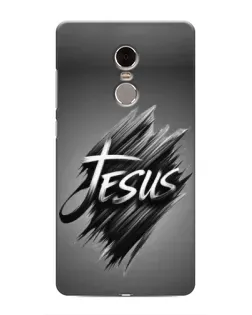 Чехол для Xiaomi Redmi Note 4 с картинкой «Надпись Jesus Graffiti»