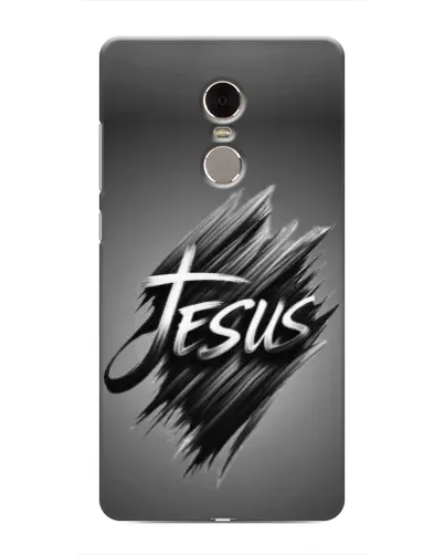 Чехол для Xiaomi Redmi Note 4 с картинкой «Надпись Jesus Graffiti»