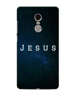 Чехол для Xiaomi Redmi Note 4 с картинкой «Звездное небо Jesus»