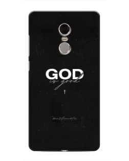 Чехол для Xiaomi Redmi Note 4 с картинкой «GOD — Бог над всем»