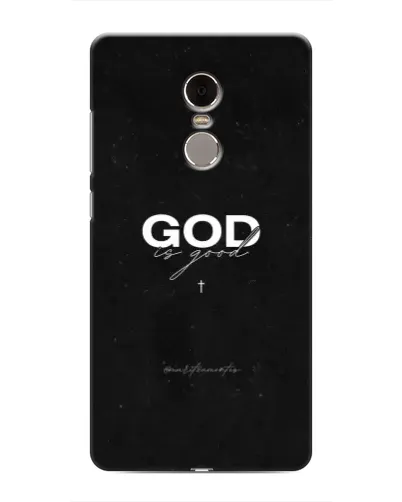 Чехол для Xiaomi Redmi Note 4 с картинкой «GOD — Бог над всем»