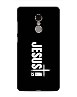 Чехол для Xiaomi Redmi Note 4 с картинкой «Вертикаль веры Jesus»
