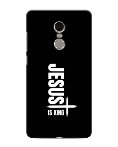 Чехол для Xiaomi Redmi Note 4 с картинкой «Вертикаль веры Jesus»