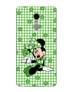Чехол для Xiaomi Redmi Note 4 с картинкой «Mickey в клетку»