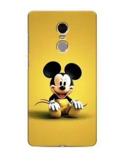 Чехол для Xiaomi Redmi Note 4 с картинкой «Микки на желтом»