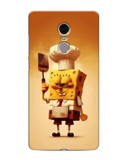Чехол для Xiaomi Redmi Note 4 с картинкой «Губка Боб повар»