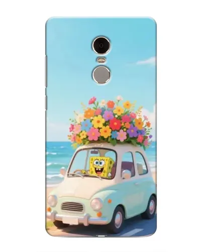 Чехол для Xiaomi Redmi Note 4 с картинкой «Автомобильное путешествие»