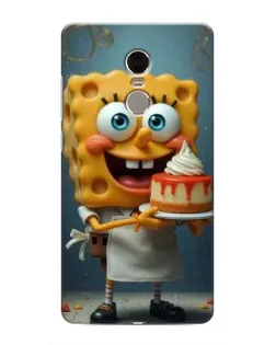 Чехол для Xiaomi Redmi Note 4 с картинкой «Повар Спанч Боб»