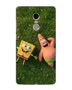 Чехол для Xiaomi Redmi Note 4 с картинкой «Друзья на лужайке»