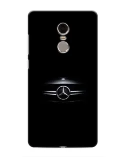 Чохол для Xiaomi Redmi Note 4 з картинкою «Mercedes — абстрактні лінії»