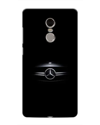 Чехол для Xiaomi Redmi Note 4 с картинкой «Mercedes — абстрактные линии»