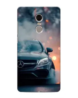 Чохол для Xiaomi Redmi Note 4 з картинкою «Mercedes — нічне місто»