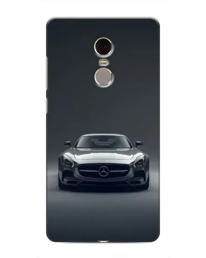 Чехол для Xiaomi Redmi Note 4 с картинкой «Mercedes на черном»