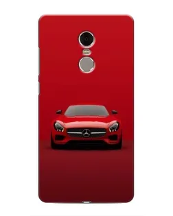 Чехол для Xiaomi Redmi Note 4 с картинкой «Красный Mercedes AMG»