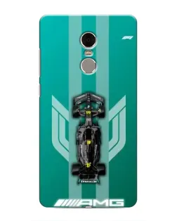 Чехол для Xiaomi Redmi Note 4 с картинкой «Mercedes AMG Petronas»