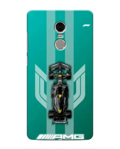 Чехол для Xiaomi Redmi Note 4 с картинкой «Mercedes AMG Petronas»