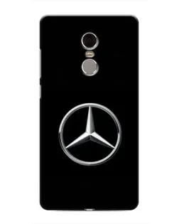 Чехол для Xiaomi Redmi Note 4 с картинкой «Mercedes классический лого»