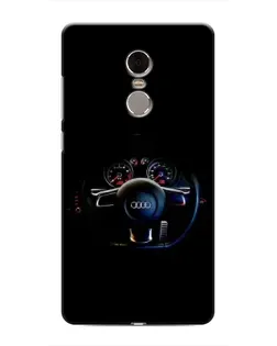 Чехол для Xiaomi Redmi Note 4 с картинкой «Салон Audi — руль» Чехол для Xiaomi Redmi Note 4 с картинкой «Салон Audi — руль»