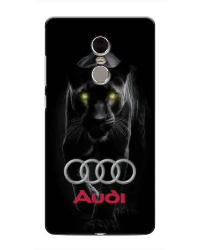 Чехол для Xiaomi Redmi Note 4 с картинкой «Пантера и Audi» Чехол для Xiaomi Redmi Note 4 с картинкой «Пантера и Audi»