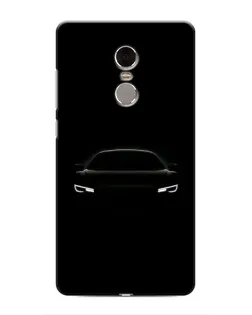 Чехол для Xiaomi Redmi Note 4 с картинкой «Взгляд Audi в темноте»