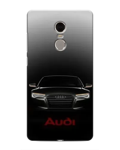 Чехол для Xiaomi Redmi Note 4 с картинкой «Audi — градиентный контур» Чехол для Xiaomi Redmi Note 4 с картинкой «Audi — градиентный контур»