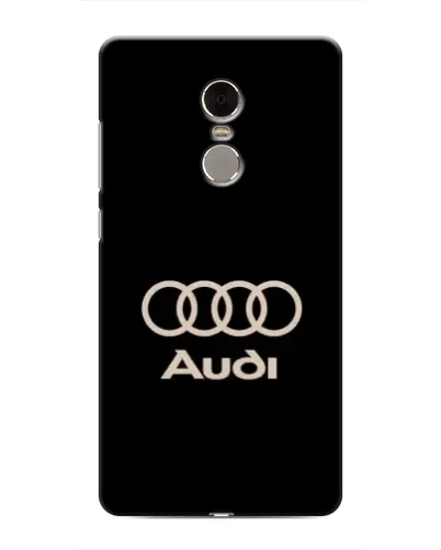 Чехол для Xiaomi Redmi Note 4 с картинкой «Audi — золотой логотип» Чехол для Xiaomi Redmi Note 4 с картинкой «Audi — золотой логотип»
