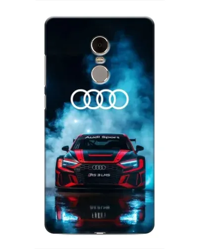 Чехол для Xiaomi Redmi Note 4 с картинкой «Audi Sport — неон» Чехол для Xiaomi Redmi Note 4 с картинкой «Audi Sport — неон»