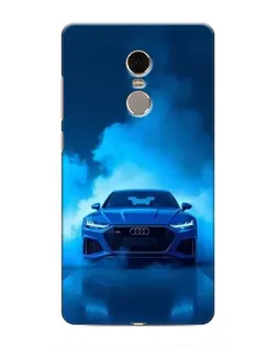 Чехол для Xiaomi Redmi Note 4 с картинкой «Audi — голубая энергия»