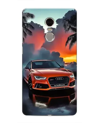 Чехол для Xiaomi Redmi Note 4 с картинкой «Audi — закат» Чехол для Xiaomi Redmi Note 4 с картинкой «Audi — закат»