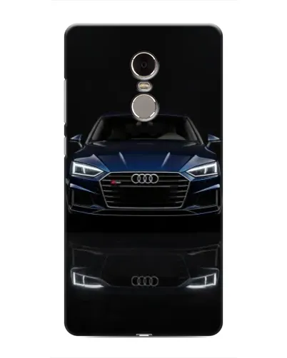 Чехол для Xiaomi Redmi Note 4 с картинкой «Audi — ночное отражение» Чехол для Xiaomi Redmi Note 4 с картинкой «Audi — ночное отражение»