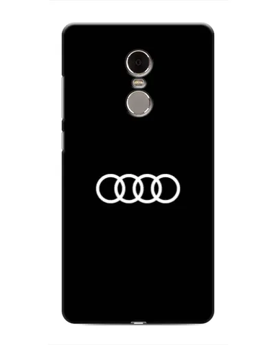 Чехол для Xiaomi Redmi Note 4 с картинкой «Audi White Logo» Чехол для Xiaomi Redmi Note 4 с картинкой «Audi White Logo»