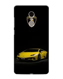 Чохол для Xiaomi Redmi Note 4 з картинкою «Lamborghini жовтий акцент»