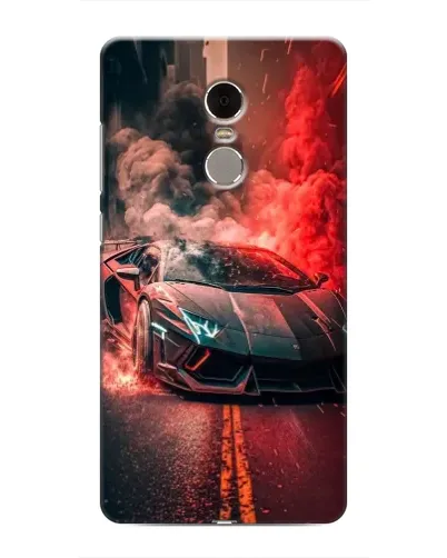 Чохол для Xiaomi Redmi Note 4 з картинкою «Lamborghini червоний дим» Чохол для Xiaomi Redmi Note 4 з картинкою «Lamborghini червоний дим»