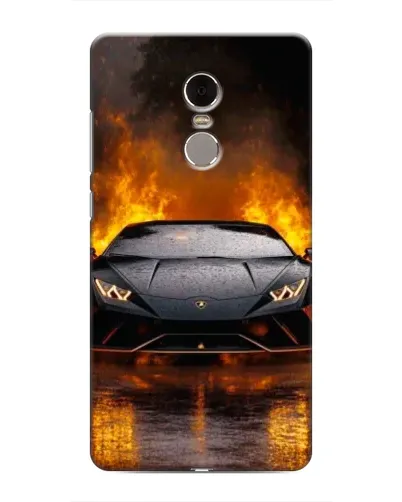 Чохол для Xiaomi Redmi Note 4 з картинкою «Lamborghini у вогні» Чохол для Xiaomi Redmi Note 4 з картинкою «Lamborghini у вогні»