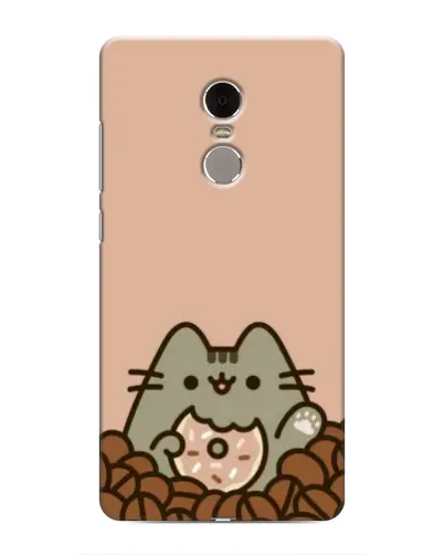 Чехол для Xiaomi Redmi Note 4 с картинкой «Кофейный Пушин»