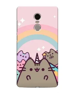Чехол для Xiaomi Redmi Note 4 с картинкой «Единорог Pusheen»