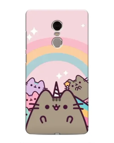 Чехол для Xiaomi Redmi Note 4 с картинкой «Единорог Pusheen»