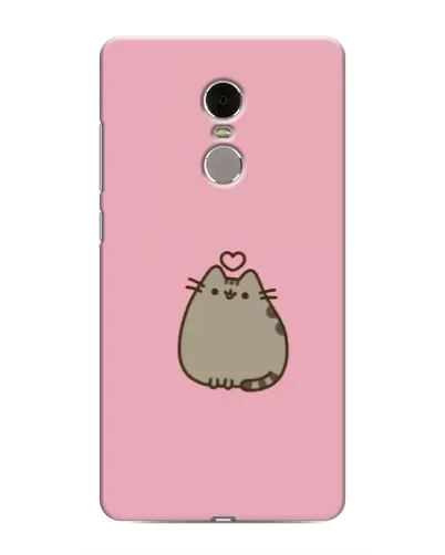 Чехол для Xiaomi Redmi Note 4 с картинкой «Pusheen сердце»