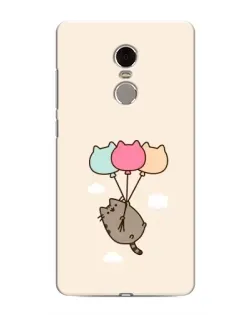 Чехол для Xiaomi Redmi Note 4 с картинкой «Пушин на шариках»