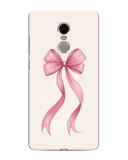 Чехол для Xiaomi Redmi Note 4 с картинкой «Розовый бант»