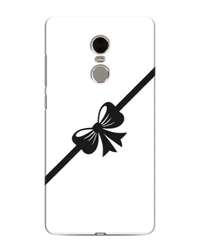 Чехол для Xiaomi Redmi Note 4 с картинкой «Диагональный бант»