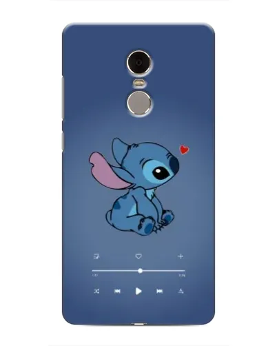 Чохол для Xiaomi Redmi Note 4 з картинкою «Музичний Stitch»