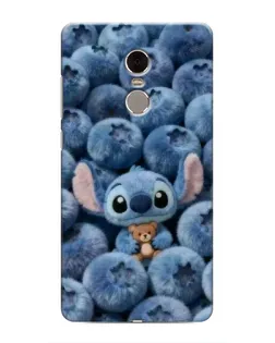 Чехол для Xiaomi Redmi Note 4 с картинкой «Стич и голубика» Чехол для Xiaomi Redmi Note 4 с картинкой «Стич и голубика»