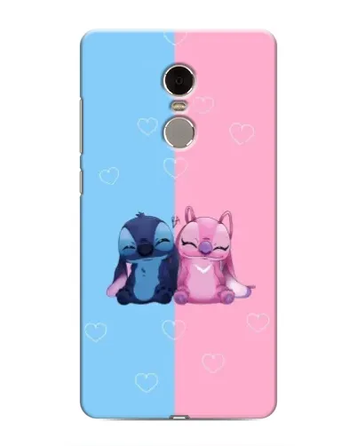 Чохол для Xiaomi Redmi Note 4 з картинкою «Stitch та Angel Love»