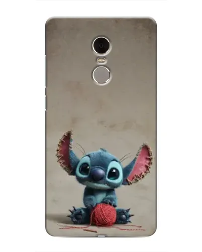 Чохол для Xiaomi Redmi Note 4 з картинкою «Стіч на чоричневому фоні»