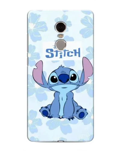 Чохол для Xiaomi Redmi Note 4 з картинкою «Stitch серед квітів»