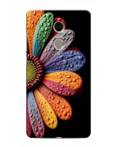 Чехол для Xiaomi Redmi Note 4 с картинкой «Радужный цветок»